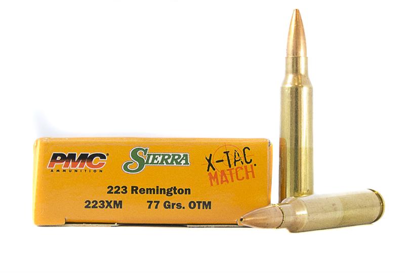 PMC .223 Remington 77 Gr. X-TAC Match OTM- Box of 20