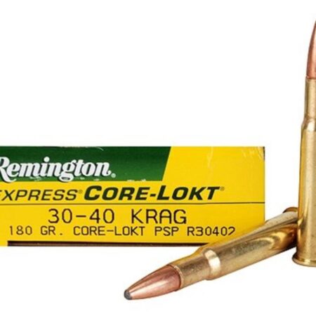 Remington Core-Lokt .30-40 Krag 180 Gr. Pointed Soft Point- Box of 20
