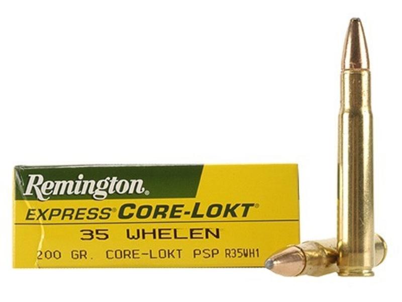 Remington Express .35 Whelen 200 Gr. Pointed Soft Point- Box of 20