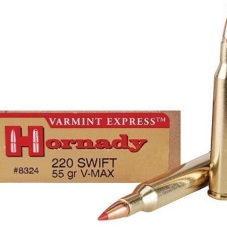 Hornady Varmint Express .220 Swift 55 Gr. V-Max- Box of 20