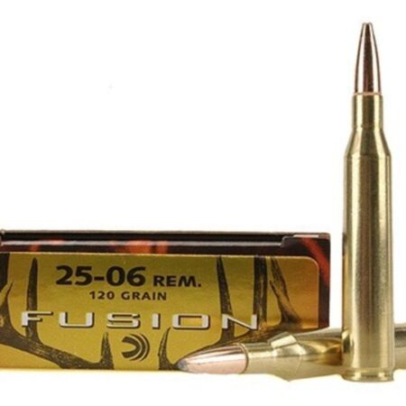 Federal Fusion .25-06 Remington 120 Gr. Spitzer Boat Tail- Box of 20