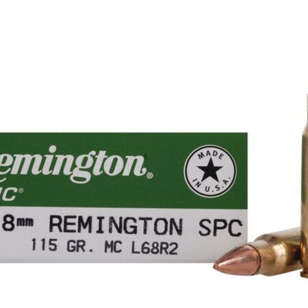 Remington UMC 6.8mm Remington SPC 115 Gr. Full Metal Jacket- Box of 20
