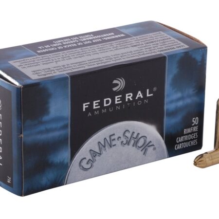Federal Game-Shok .22 Long Rifle 25 Gr. #12 Shot Shotshell- Box of 50
