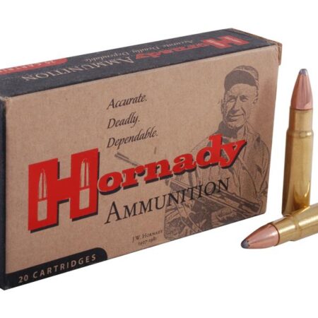 Hornady Custom .358 Winchester 200 Gr. Interlock Spire Point- Box of 20