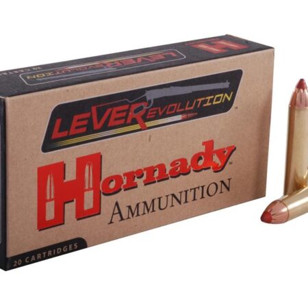 Hornady LEVERevolution .45-70 Government 250 Gr. Gilding Metal MonoFlex- Lead-Free- Box of 20