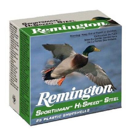 Remington Sportsman Hi-Speed Steel 10 Gauge 3-1/2" 1-3/8 oz BB Non-Toxic Steel Shot- Box of 25