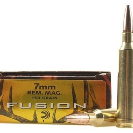 Federal Fusion 7mm Remington Magnum 150 Gr. Spitzer Boat Tail- Box of 20