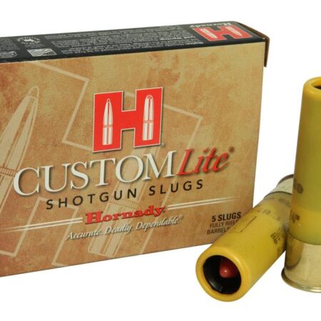 Hornady Custom Lite 20 Gauge 2-3/4" 250 Gr. FTX Sabot Slug- Box of 5