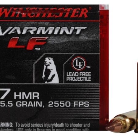 Winchester Varmint .17 HMR 15.5 Gr. Hornady NTX- Lead-Free- Box of 50