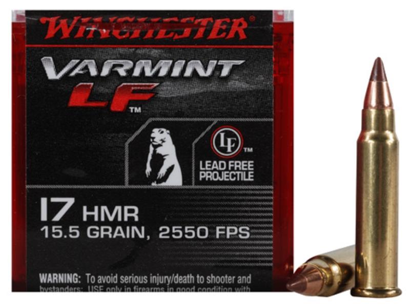 Winchester Varmint .17 HMR 15.5 Gr. Hornady NTX- Lead-Free- Box of 50