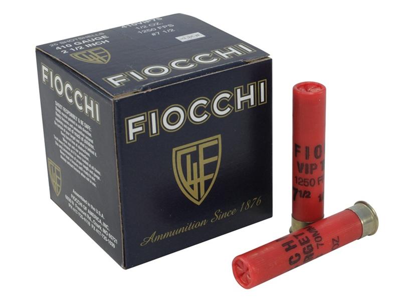 Fiocchi Exacta Target .410 Bore 2-1/2" 1/2 oz #7-1/2 Shot- Box of 25