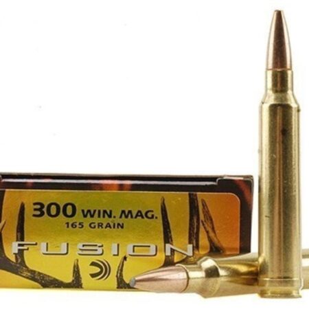 Federal Fusion .300 Winchester Magnum 165 Gr. Spitzer Boat Tail- Box of 20