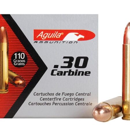 Aguila .30 Carbine 110 Gr. FMJ- Box of 50
