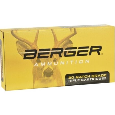 Berger Match Grade .308 Winchester 168 Gr. Classic Hunter Jacketed Hollow Point- Box of 20