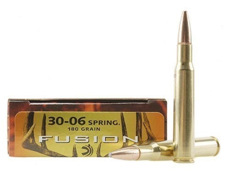 Federal Fusion .30-06 Springfield 180 Gr. Spitzer Boat Tail- Box of 20
