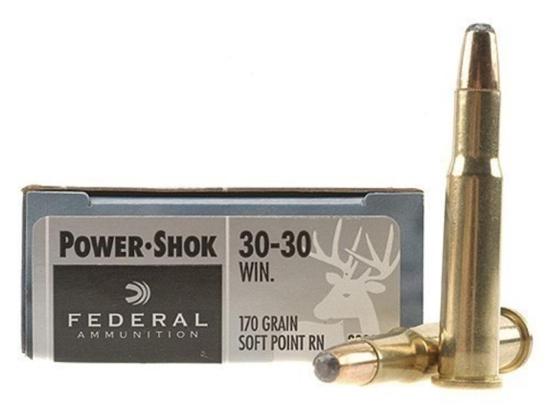 Federal .30-30 Win 170 Gr. Power-Shok SPRN - Box of 20