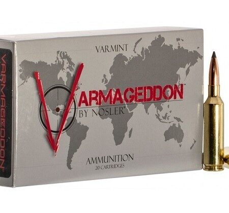 Nosler Varmageddon 6mm Creedmoor 70 Gr. Flat Base Polymer Tip- Box of 20