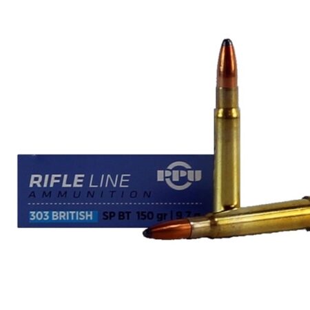 Prvi Partizan .303 British 150 Gr. Soft Point Boat Tail- Box of 20