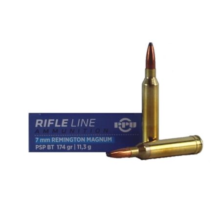 Prvi Partizan 7mm Remington Magnum 174 Gr. Pointed Soft Point Boat Tail- Box of 20