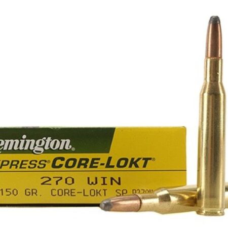 Remington .270 Win 150 Gr. Core-Lokt SP - Box of  20