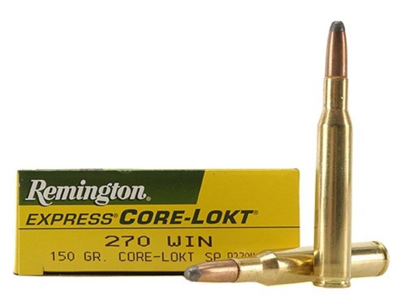 Remington .270 Win 150 Gr. Core-Lokt SP - Box of 20