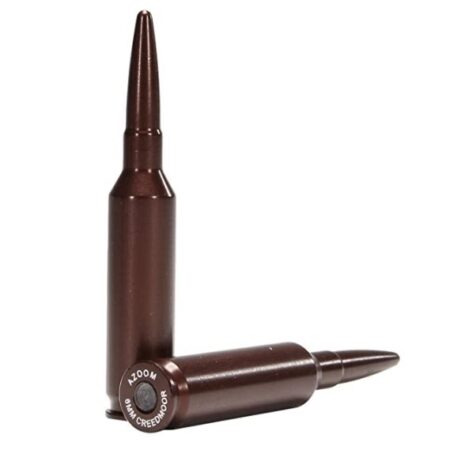 an image of the product A-ZOOM Action Proving Dummy Round, 6mm Creedmoor, Snap Cap, Package of 2- 12305
