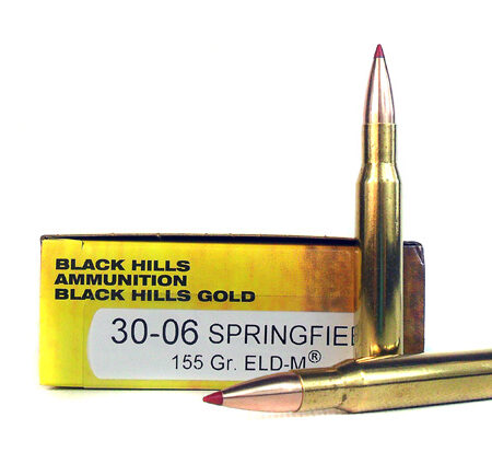 Black Hills Gold .30-06 Springfield 168 Gr. Hornady ELD-M- Box of 20