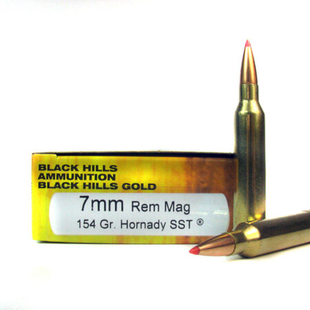 Black Hills Gold 7mm Remington Magnum 154 Gr. Hornady SST- Box of 20