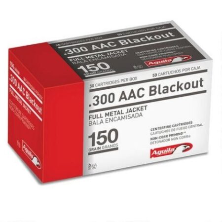 Aguila 300 AAC Blackout 150 Gr. Full Metal Jacket- Box of 50