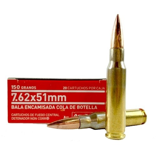 Aguila 7.62x51mm 150 Gr. Full Metal Jacket Boat Tail- Box of 20