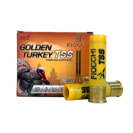 Fiocchi Golden Turkey TSS 20 Gauge 3" 1-3/8 oz #9 Shot- Box of 5