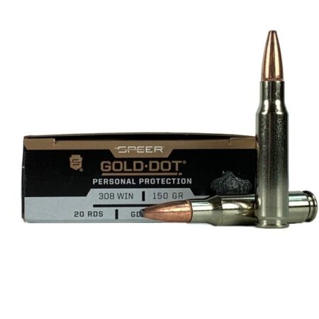 Speer Gold Dot .308 Winchester 150 Gr. Gold Dot Soft Point- Box of 20