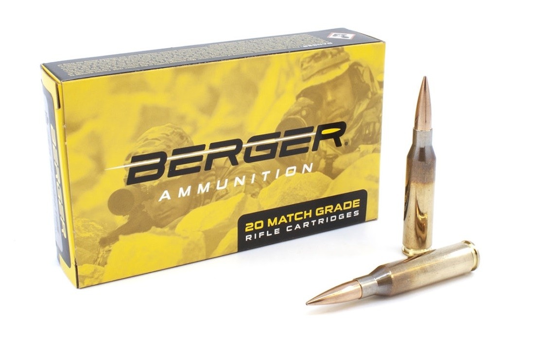 Berger Match Grade .260 Remington 130 Gr. Hybrid OTM Tactical- Box of 20