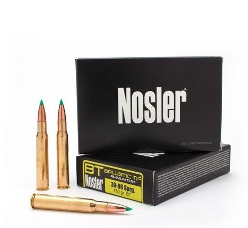 Nosler .30-06 Springfield 180 Gr. Ballistic Tip Spitzer- Box of 20