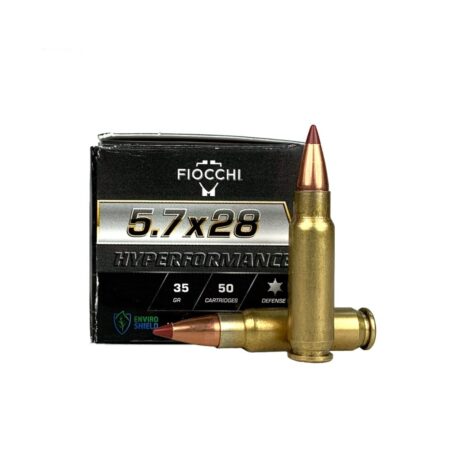 Fiocchi Hyperformance 5.7x28mm FN 35 Gr. Jacketed Frangible Hollow Point-Lead Free- Box of 50
