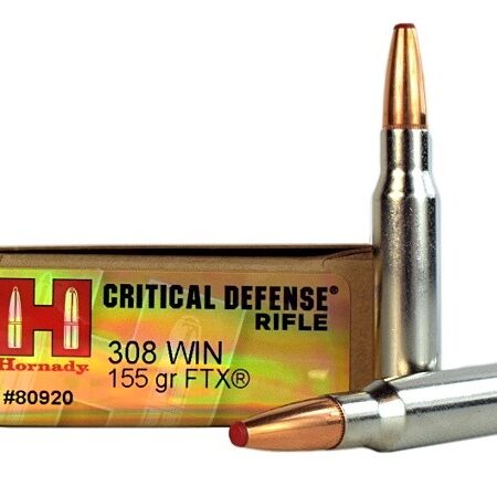 Hornady Critical Defense .308 Winchester 155 Gr. Flex Tip eXpanding- Box of 20