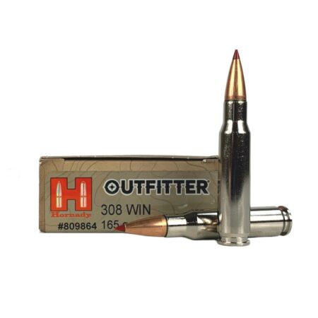 Hornady Outfitter .308 Winchester 165 Gr. CX Polymer Tip- Lead-Free- Box of 20