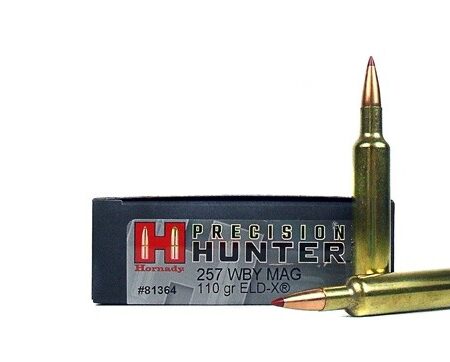 Hornady Precision Hunter .257 Weatherby Magnum 110 Gr. ELD-X- Box of 20