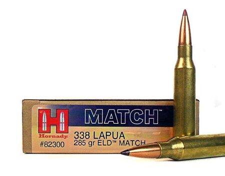 Hornady Match .338 Lapua Magnum 285 Gr. ELD Match- Box of 20