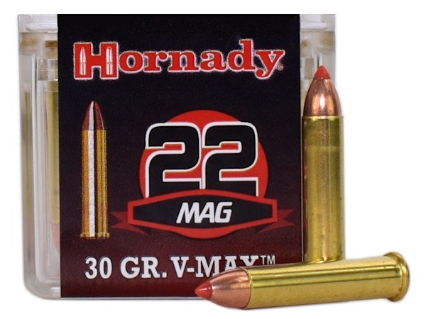 Hornady Varmint Express .22 Winchester Magnum Rimfire (WMR) 30 Gr. V-Max- Box of 50