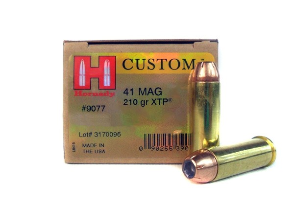 Hornady Custom .41 Remington Magnum 210 Gr. XTP Jacketed Hollow Point- Box of 20