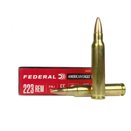 Federal American Eagle .223 Remington 55 Gr. FMJBT- Box of 20