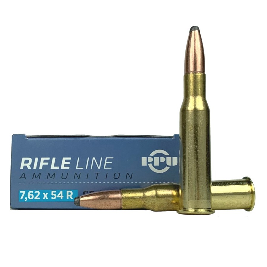Prvi Partizan 7.62x54R 150 Gr. Soft Point Boat Tail- Box of 20