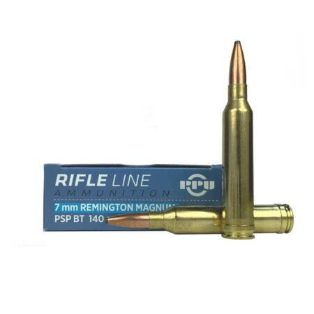 Prvi Partizan 7mm Remington Magnum 140 Gr. Pointed Soft Point Boat Tail- Box of 20