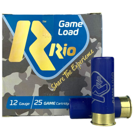 Rio Game Load 12 Gauge 2-3/4" 1-1/8 oz #8 Shot- Box of 25