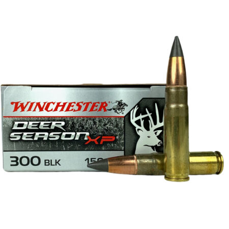 an image of the product Winchester Deer Season XP .300 AAC Blackout 150 Gr. Extreme Point Polymer Tip- Box of 20- X300BLKDS