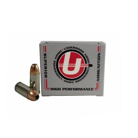 Underwood 9mm Luger +P+ 124 Gr. Jacketed Hollow Point- Box of 20