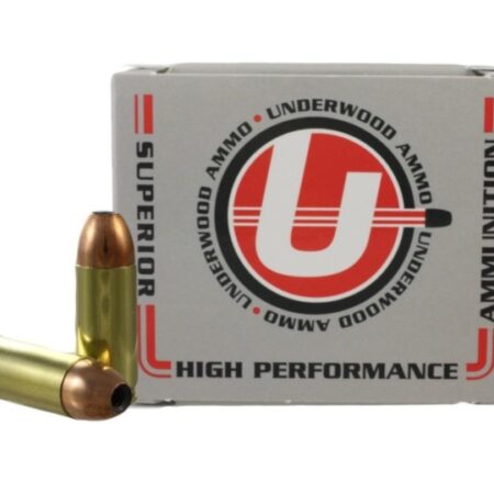 Underwood .356 TSW 115 Gr. Jacketed Hollow Point- Box of 20