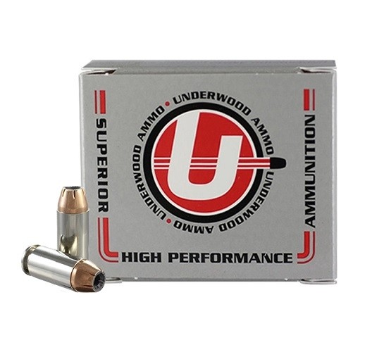 Underwood .40 S&W 180 Gr. Nosler Sporting Handgun Jacketed Hollow Point- Box of 20