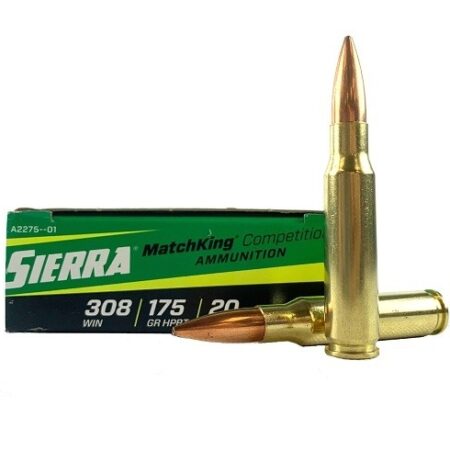 Sierra Matchking Competition .308 Winchester 175 Gr. Hollow Point- Box of 20